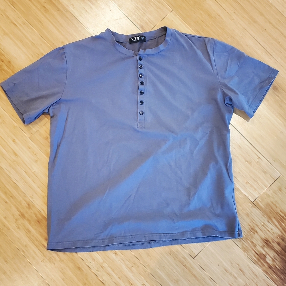 SS Henley Style Shirt
